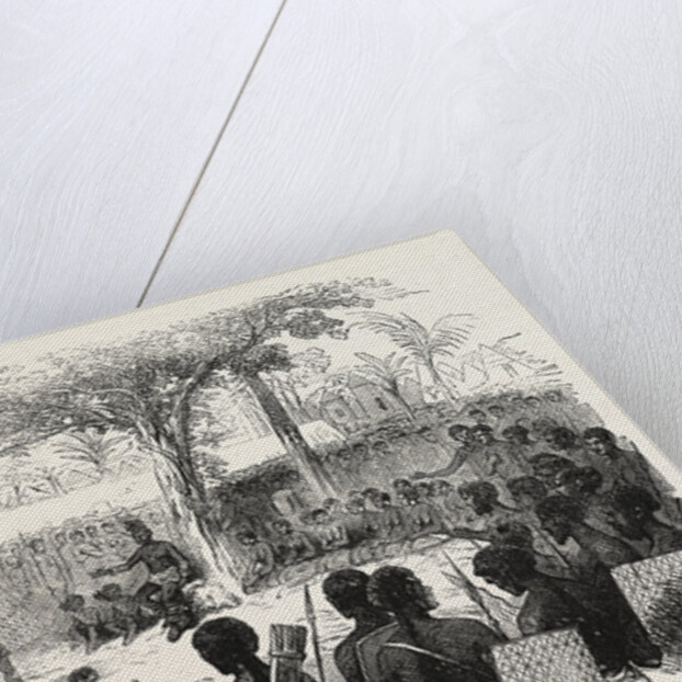 Dr Livingstone's Missionary Travels and Researchers in South Africa: Reception of the Mission by Shinte 1857 by Anonymous