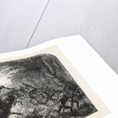 Dr Livingstone's Missionary Travels and Researchers in South Africa: The Travelling Procession Interrupted, 1857 by Anonymous