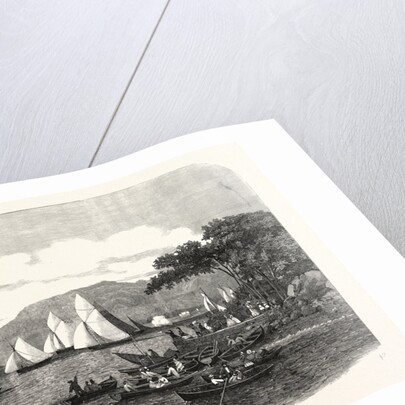 Windermere Regatta. The Race on the Third Day for Mr. Aufrere's Cup, UK, 1859 by Anonymous