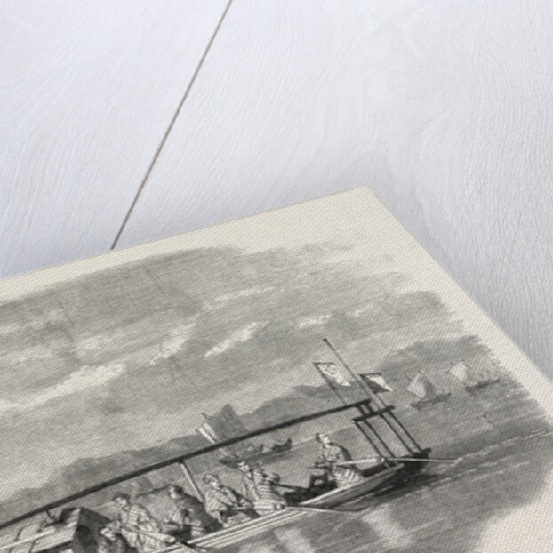 Sketches from Japan: Government Boat, 1861 by Anonymous