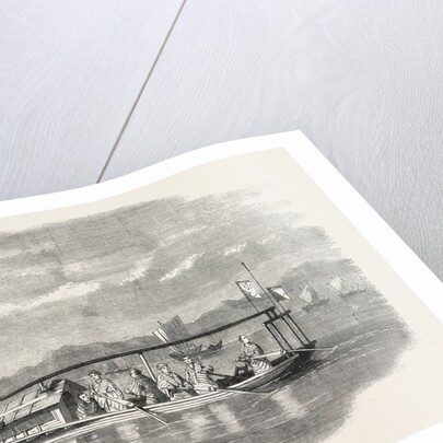 Sketches from Japan: Government Boat, 1861 by Anonymous