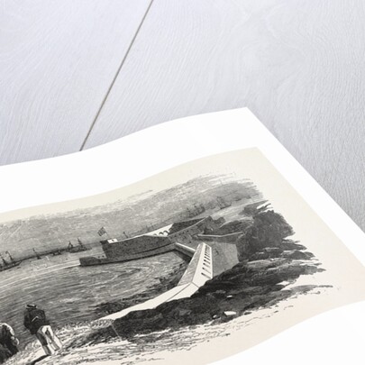 Cherbourg Roads: Mooring-Ground for Men of-War, 1858 by Anonymous