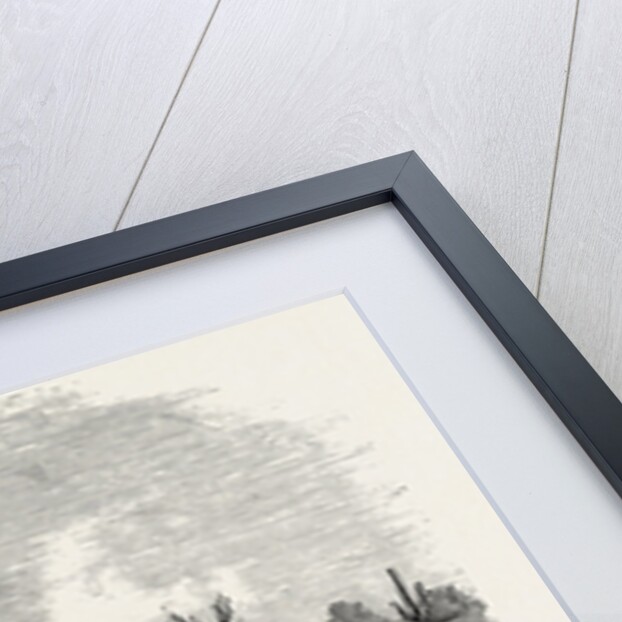 The Assinniboine and Saskatchewan Exploring Expedition: Ojibway Encampment Near the Falls of the Rainy River, 1858 by Anonymous