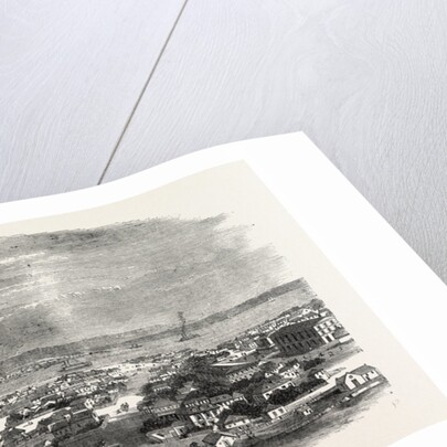 The Union Pacific Railroad of America: Omaha, Nebraska, Eastern Terminus of the Railway, Viewed from the Capitol, United States of America, 1869 by Anonymous