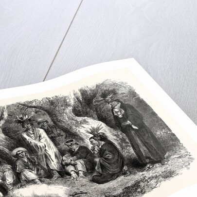 Embassy of Kickapoo Indians to the Emperor of Mexico, 1865 by Anonymous