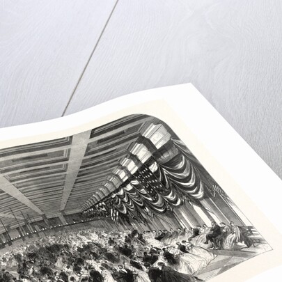 Ball in Honour of President Lincoln in the Great Hall of the Patent Office at Washington, 1865 by Anonymous