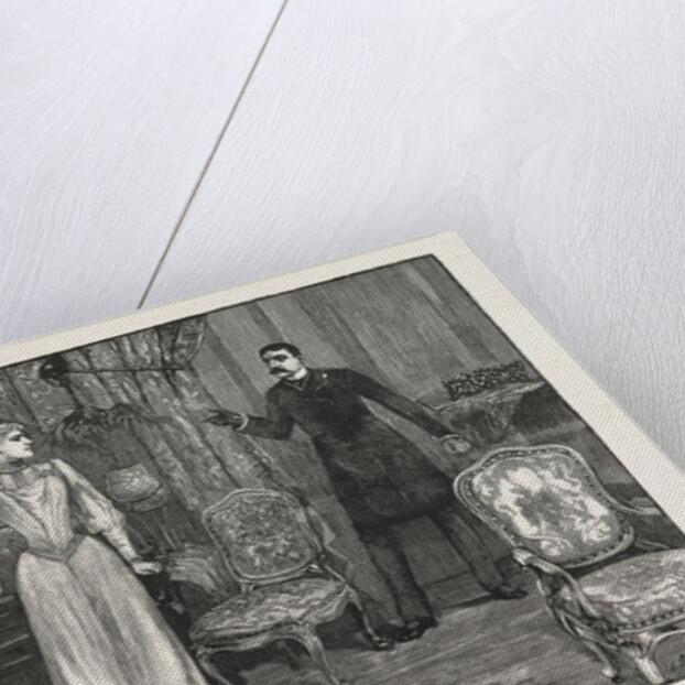 Scene from Lady Barter, at the Princess's Theatre, London, 1891 by Anonymous