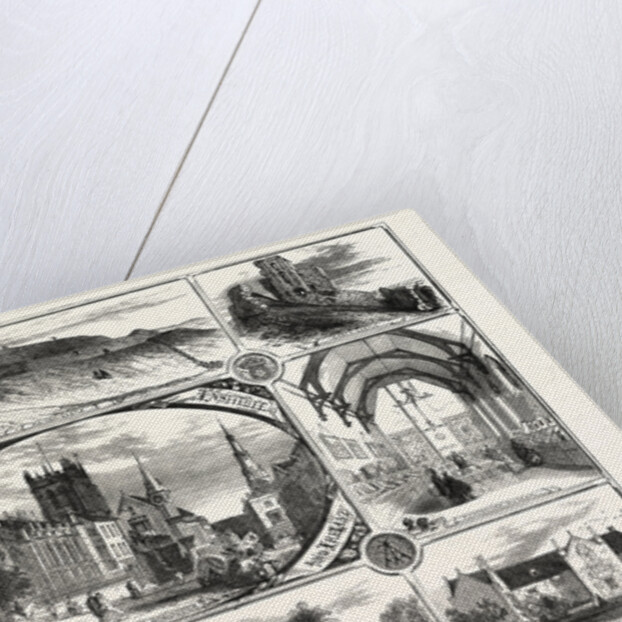 Sherborne Abbey Church and Castle. Woolverton House. Corfe Castle. Roman Amphitheatre. Wimborne Minster by Anonymous