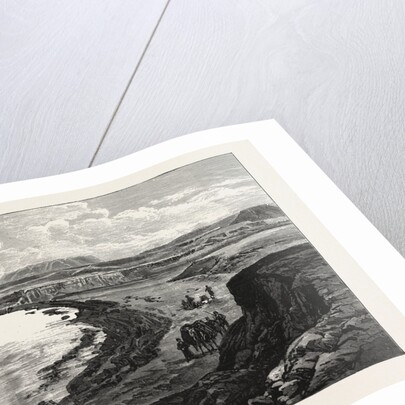 The Afghan Boundary: Junction of the Murghab and Kushk Rivers, Ak-Tapa in the Distance, 1885 by Anonymous