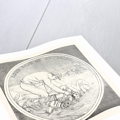 Mr. Wyon's Design for the Liverpool Shipwreck and Humane Society's Medal by Anonymous