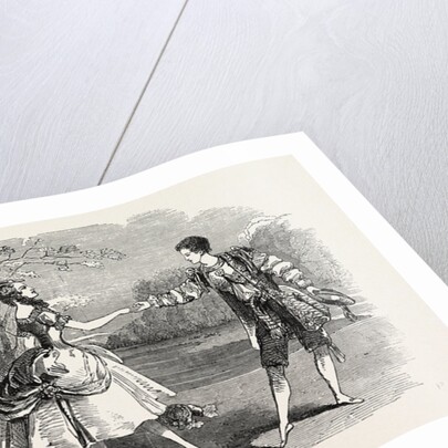 Christmas at the Theatres: Lyceum: Scene from the Golden Branch. 1848 by Anonymous