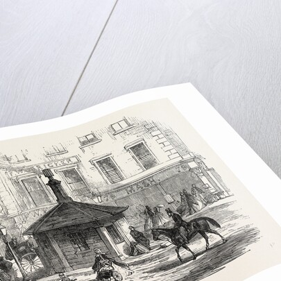 Turnpike Gates in and Near London Just Demolished: Notting Hill Gate, UK, 1864 by Anonymous