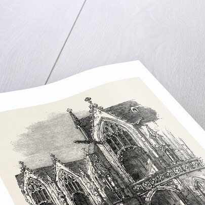 Brunswick: The Rathaus, 1864 by Anonymous