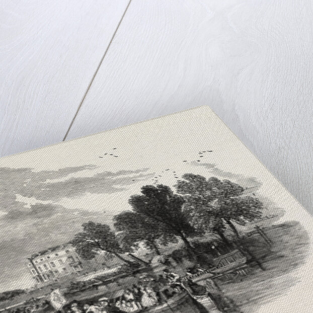 Pleasure Canal Boats, Sketched at the Paddington Basin, 1849 by Anonymous