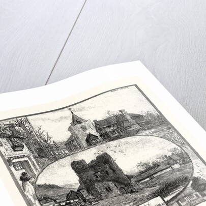 Rambling Sketches: A Kentish Village: Otford, 1885 by Anonymous
