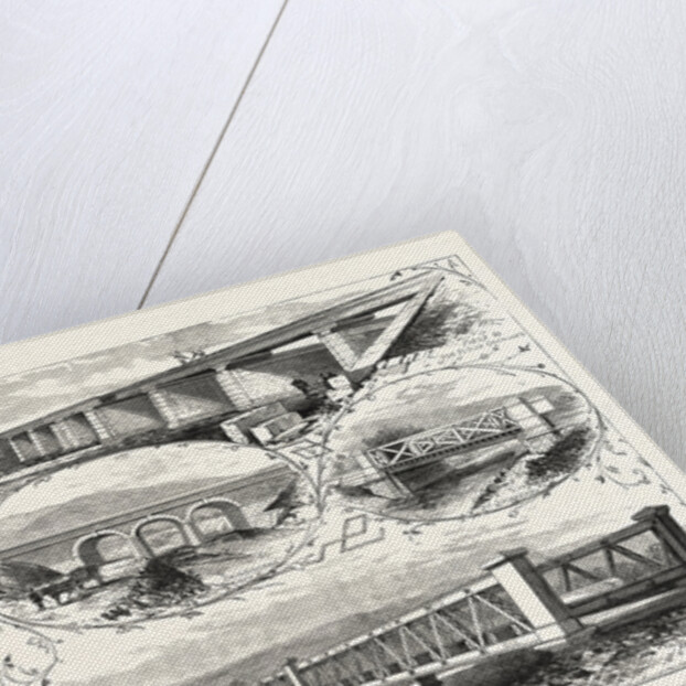 Scenes on the New Railway in Japan Between Osaka and Kobe by Anonymous