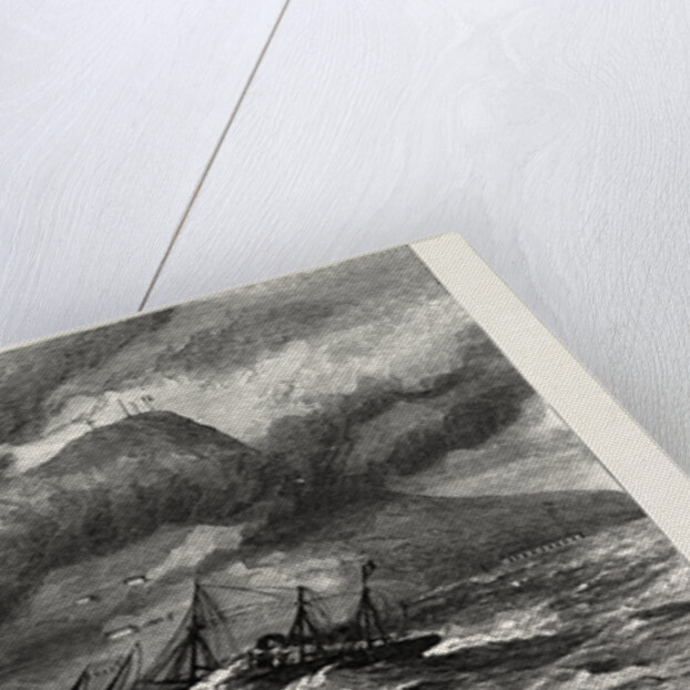 Hurricane at the Isle of Mauritius, 1874 by Anonymous