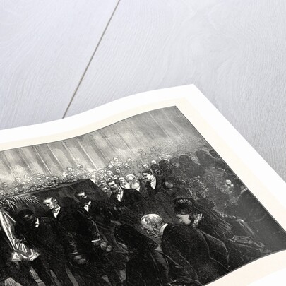 Funeral of Dr. Livingstone in Westminster Abbey, London, 1874 by Anonymous