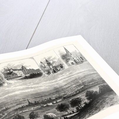 Bedford, the Meeting Place of the Royal Agricultural Society, 1874 by Anonymous