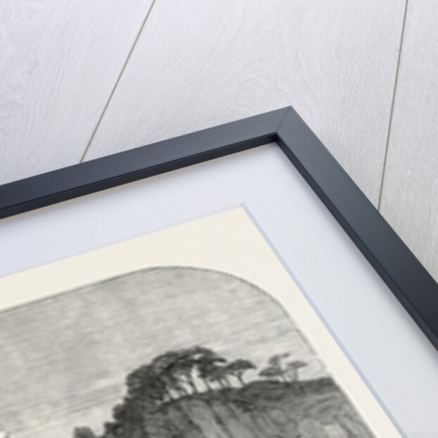 The Peak of Derbyshire: Peveril Castle, and Entrance to the Peak Cavern, 1854 by Anonymous