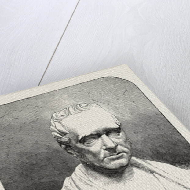 Bust of the Late Mr. George Stephenson, 1858 by Anonymous