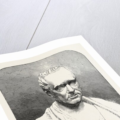 Bust of the Late Mr. George Stephenson, 1858 by Anonymous