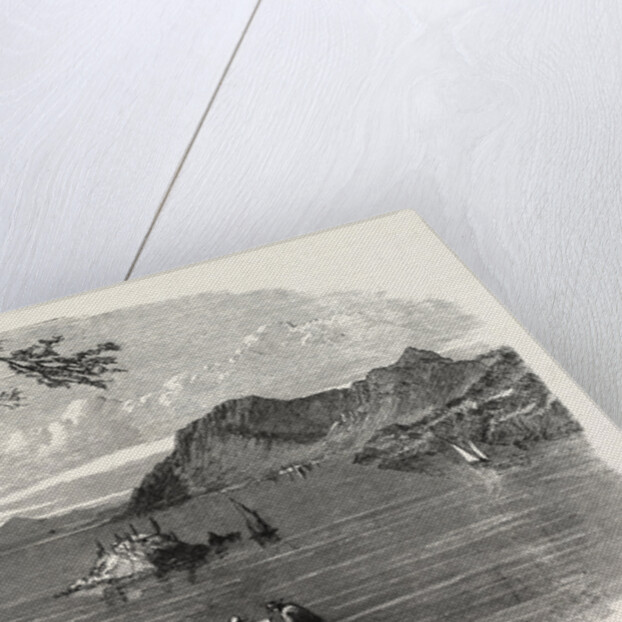 The Ionian Islands: Corfu, from the One-Gun Battery, 1858 by Anonymous