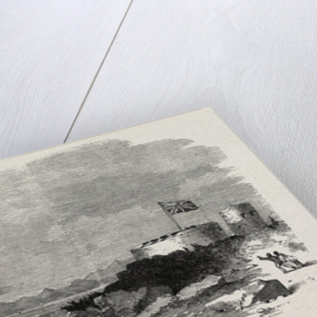 H.M.S. Euryalus, with Prince Alfred on Board, Entering Simon's Bay. 1860 by Anonymous