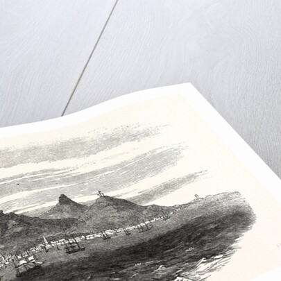 Table Bay and Table Mountain, Cape of Good Hope, 1860 by Anonymous