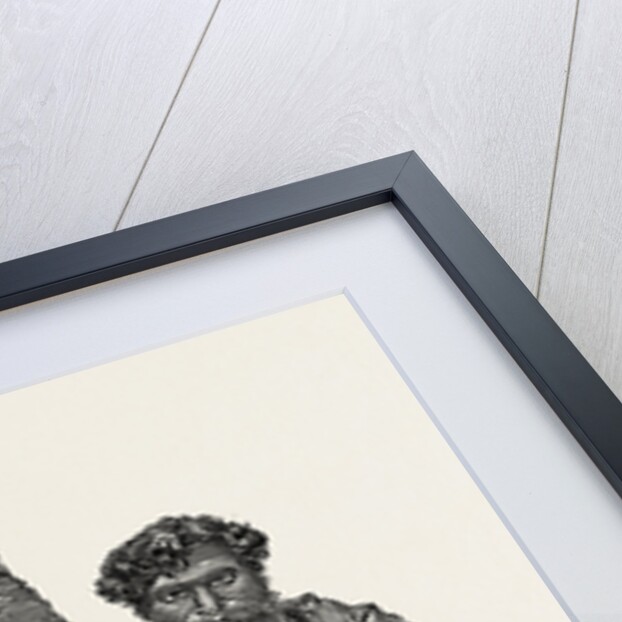 Aboriginal Australians. Old and Young Man. Port Phillip, 1850 by Anonymous