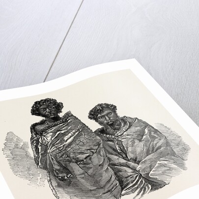 Aboriginal Australians. Old and Young Man. Port Phillip, 1850 by Anonymous