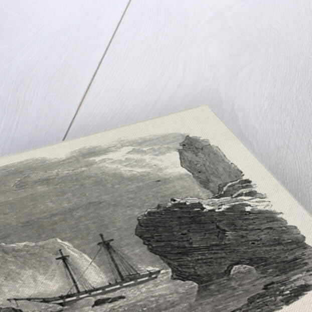 Wreck of the Brig Retriever, in the Boccases, Trinidad. 1850 by Anonymous