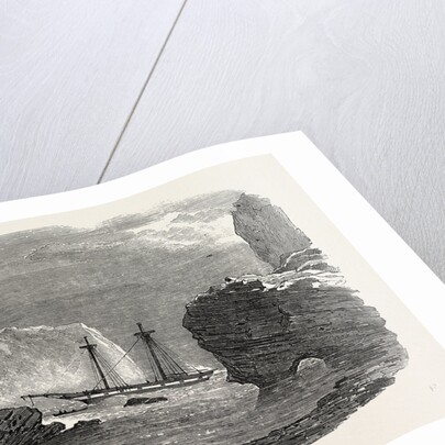 Wreck of the Brig Retriever, in the Boccases, Trinidad. 1850 by Anonymous