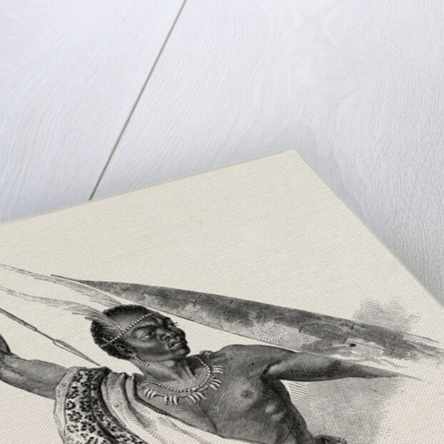 Kaffir Chief, 1846 by Anonymous