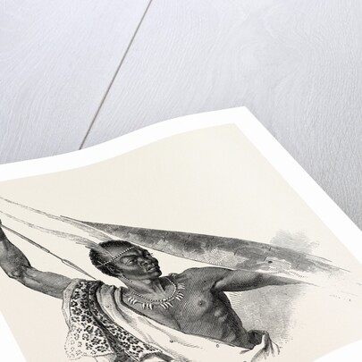 Kaffir Chief, 1846 by Anonymous