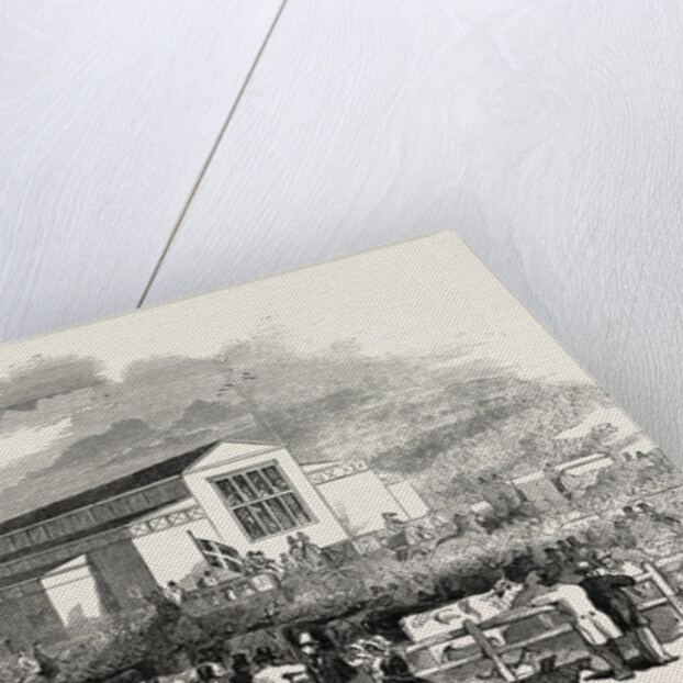 Great Meeting of the Royal Agricultural Society at Newcastle: The Great Pavilion and Cattle Show, UK, 1846 by Anonymous