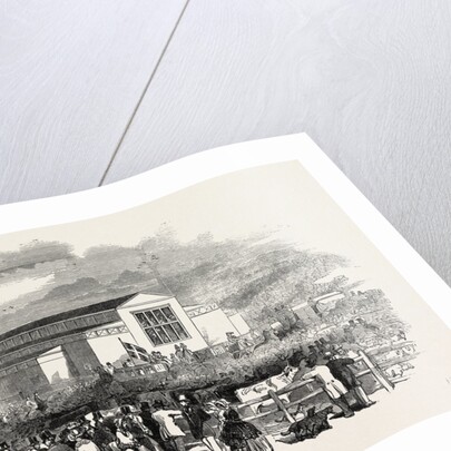 Great Meeting of the Royal Agricultural Society at Newcastle: The Great Pavilion and Cattle Show, UK, 1846 by Anonymous
