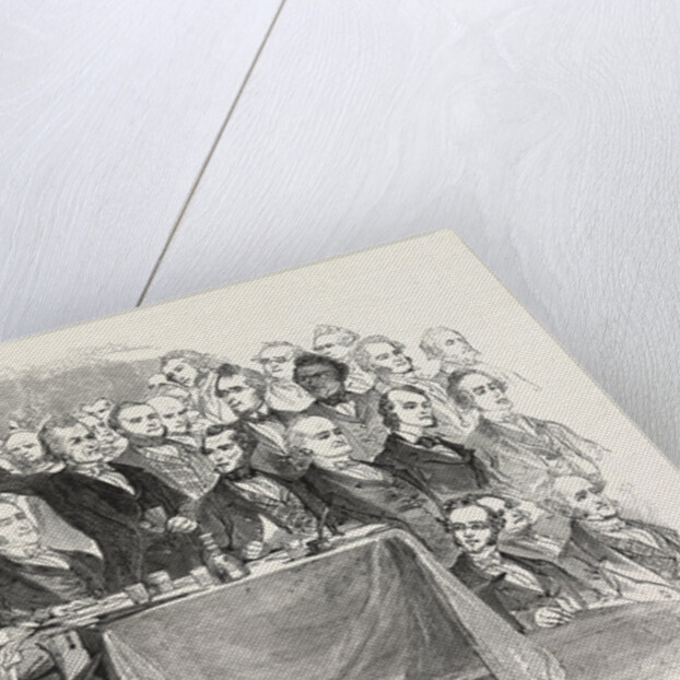 Portraits from the World Temperance Convention, at Covent Garden Theatre, London, 1846 by Anonymous