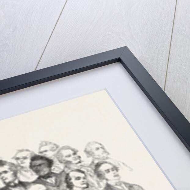 Portraits from the World Temperance Convention, at Covent Garden Theatre, London, 1846 by Anonymous