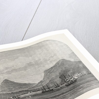 The Dutch War in Sumatra: Bombardment of Acheen by the Dutch Fleet, 1873 by Anonymous