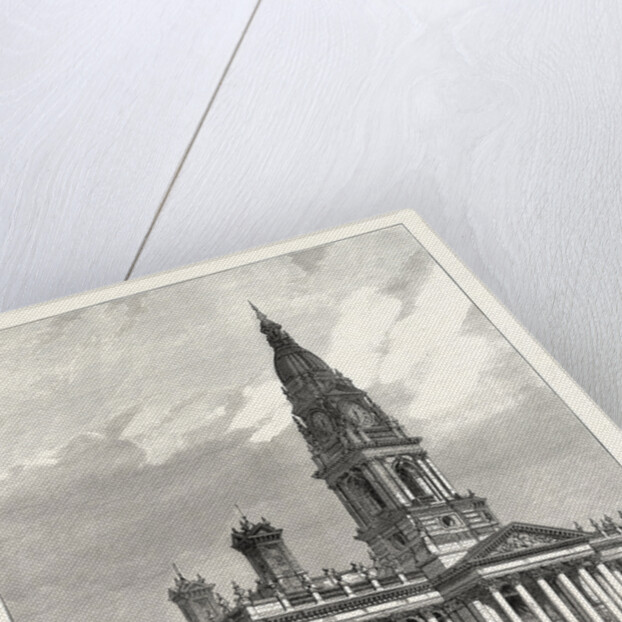 The New Townhall of Bolton, Lancashire, Opened by the Prince of Wales, UK, 1873 by Anonymous