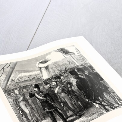 The Shah Landing at Dover, UK, 1873 by Anonymous