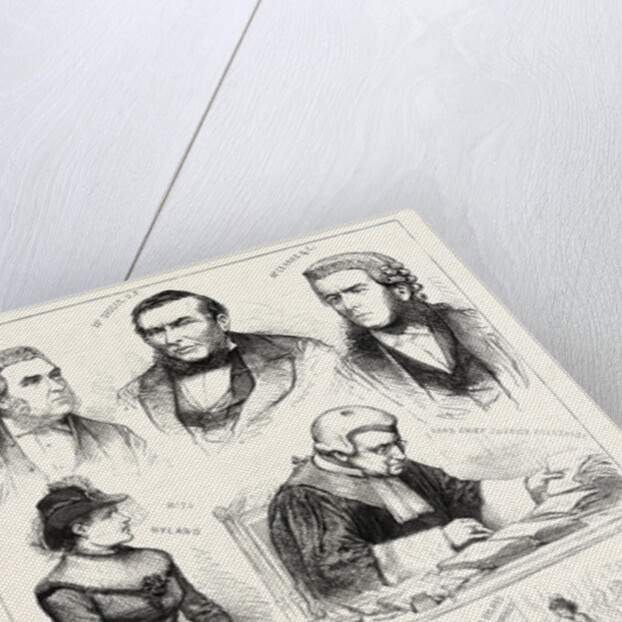 Sketches in the Royal Courts of Justice: An Interesting Trial by Anonymous