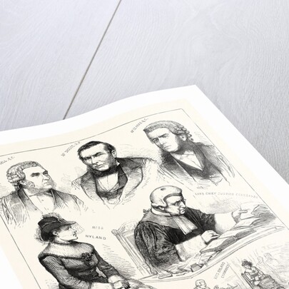 Sketches in the Royal Courts of Justice: An Interesting Trial by Anonymous