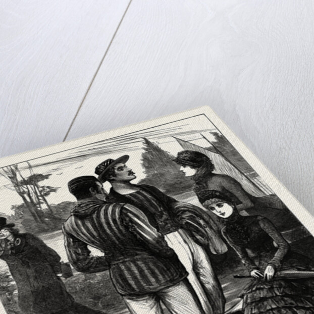 Athletics V. Aesthetics. 1883 by Anonymous