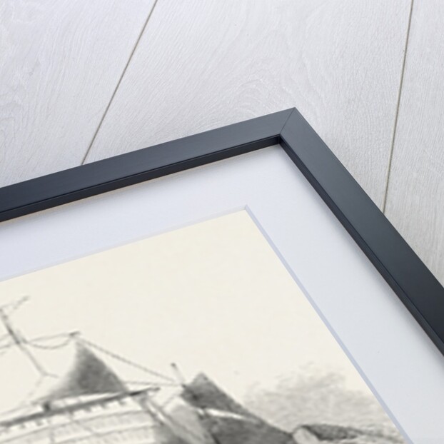 The United States Expedition to Japan: The Steam.Frigate Mississippi, United States Navy, 1853 by Anonymous