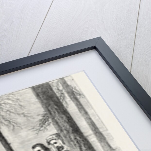 Historical Painting, Delilah Asking Forgiveness of Samson. 1851 by Anonymous