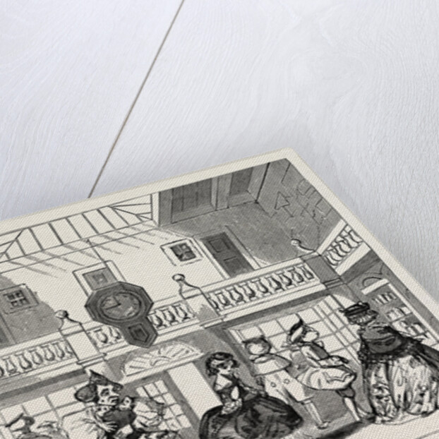 Christmas Pantomimes: Drury Lane. Scene from the Pantomime of Harlequin Hogarth by Anonymous