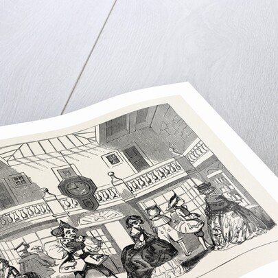 Christmas Pantomimes: Drury Lane. Scene from the Pantomime of Harlequin Hogarth by Anonymous