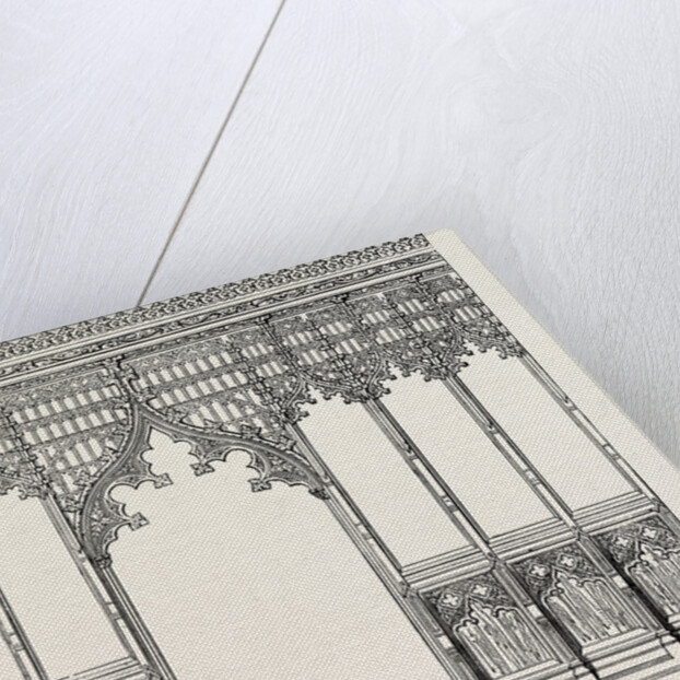 Gothic Screen. By Bingham, Ipswich. 1851 by Anonymous